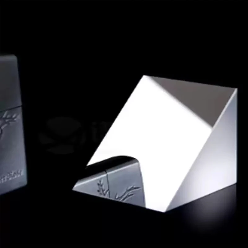 2pcs K9 Optical Glass Right Angle Triangle Isosceles Prism 9mm 10mm 12mm 15mm 90 Degree Turning Prisms Ray Refraction