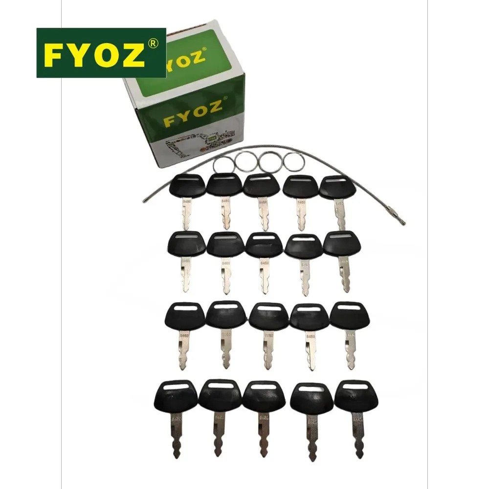 20PCS S450 Ignition Key For JCB/Sumitomo Excavators New Holland K250 150979A1 KHR-0369 LBXKHR0369 KHR20070 Excavator Part