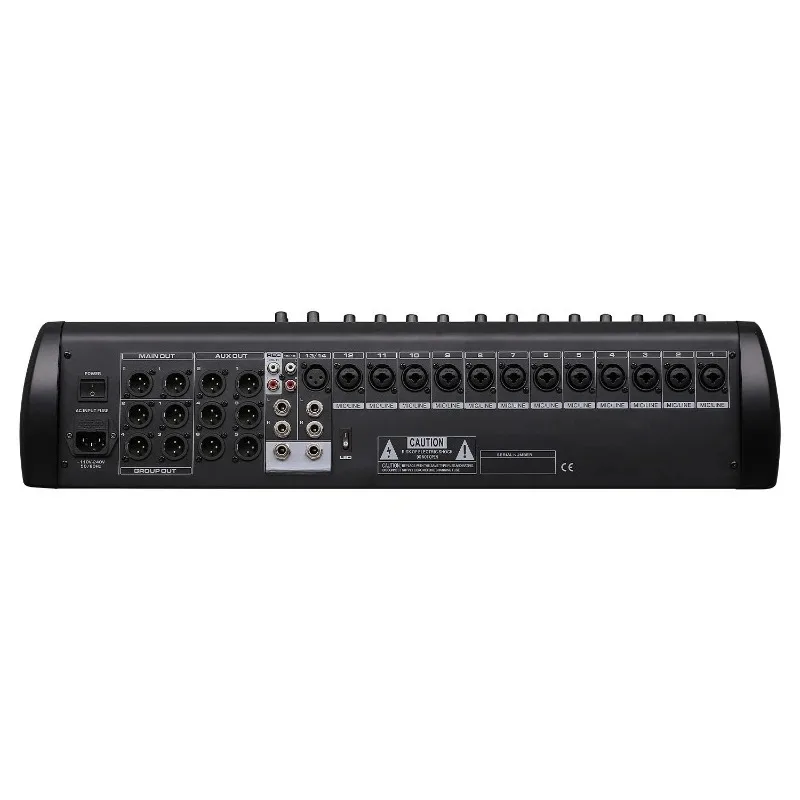 Professional mixer 16-way stage performance conference 48v + USB Bluetooth with sound card 99DSP tuning