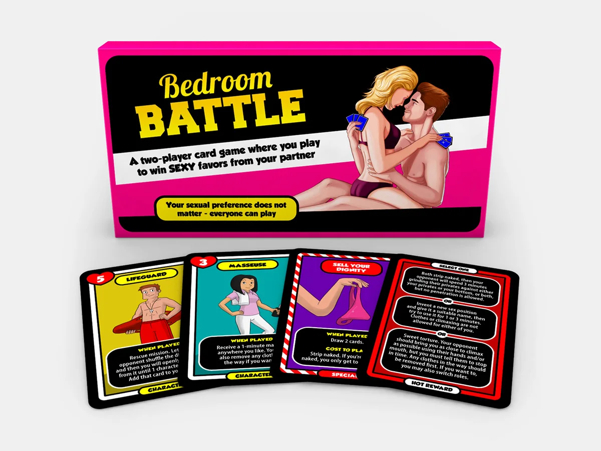 Vimokeer Bedroom Battle sexy adult game toys Strategic Sex Game toys For Couples 92 Battle Cards With 210 Challenges gift