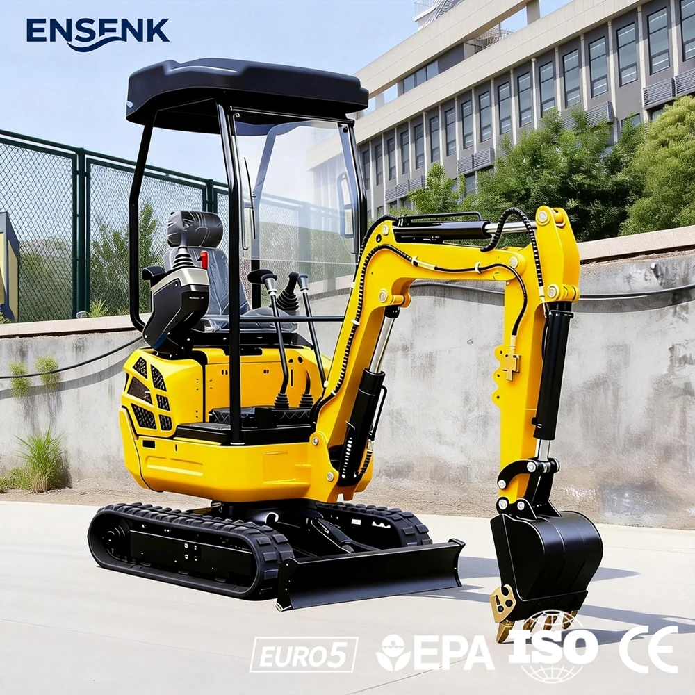 

Мини-экскаватор 0.8-3.0 тонны с дизельным двигателем, для строительства и сельского хозяйства, сертифицированный по стандартам Европы EPA Euro 5 CE