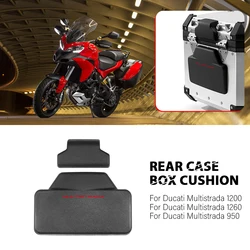 Motorcycle Top Case Passenger Backrest Pad Cushion For Ducati Multistrada 1200 1260 950 Multistrada1260 ​Accessories