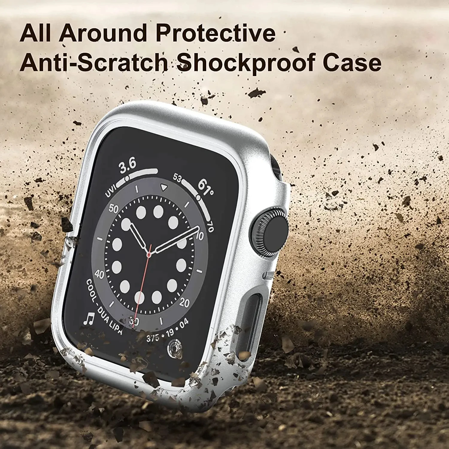 Cover for Apple Watch Case 45mm 41mm 44mm 40mm 42mm 38mm 44 45 mm Accessories PC Protector bumper iWatch Series 8 7 SE 6 5 4 3 9