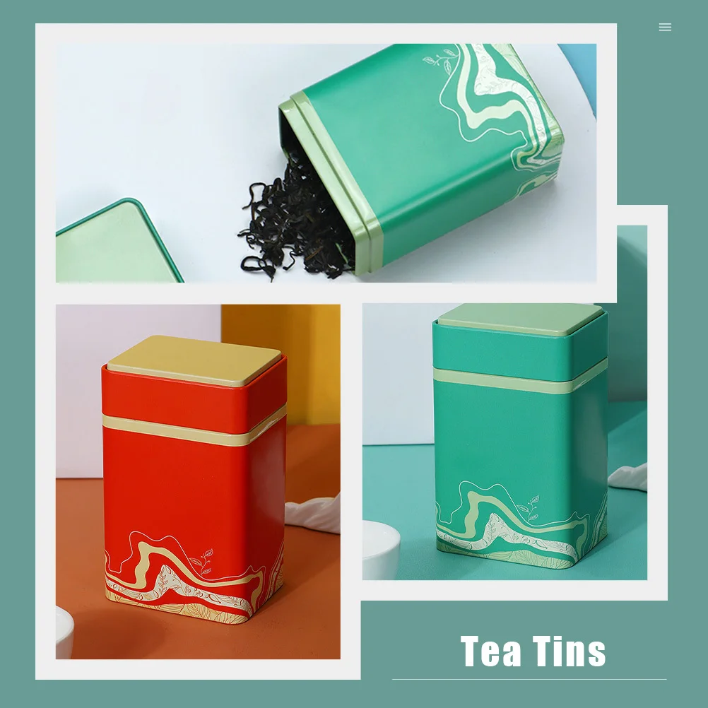 

4 шт., контейнер для кофе, китайского чая, свободный держатель, маленькая металлическая жесть, канистра, банки для хранения