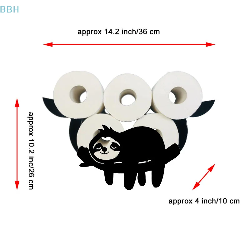 Rak tisu Toilet bentuk monyet lucu, rak kertas Toilet dekorasi bentuk hewan, wadah tisu gulung bebas berdiri