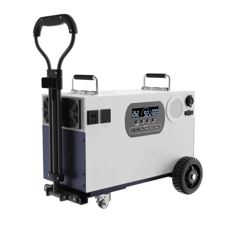 5000W Portable Power Station 220V Ac Outdoor Camping Emergency Backup Mobile Energy Storage Supply Lithium Battery High Capacity