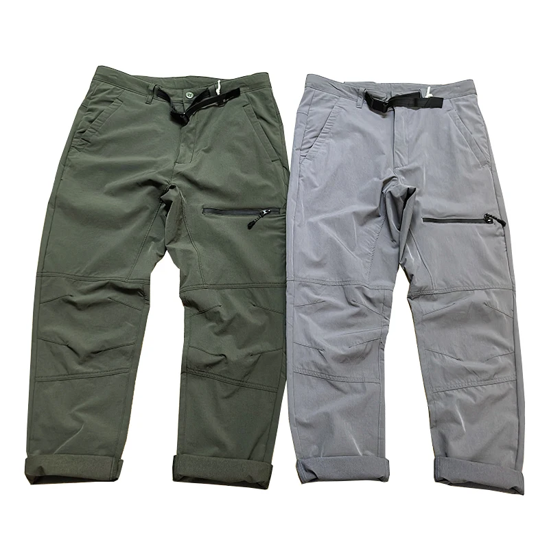 

Faionable Straight Leg Workwear Trousers for Men in Military een Casual Comfortable Sports Long Pants Ci Outdoor Sle