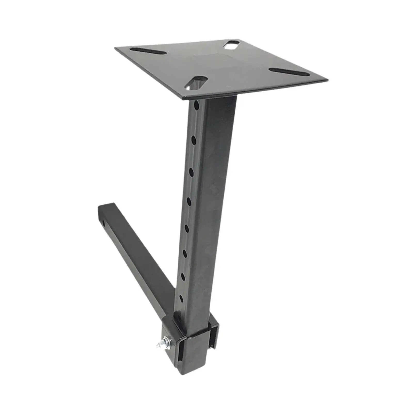 

Generic Hitch Mount Vise Plate Hitch Vise Holder Steel Vehicles Hanging Device, Multifunctional Adjustment Height Heavy Duty