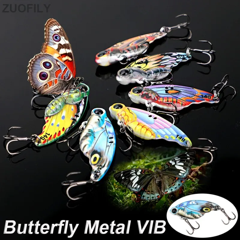 8 г/4,3 см 15 г/5,5 см Vib Spoon Bait Приманка для ловли окуня Биомиметическая металлическая приманка VIB Искусственная приманка для дальнего броска Тонущая приманка для цикады