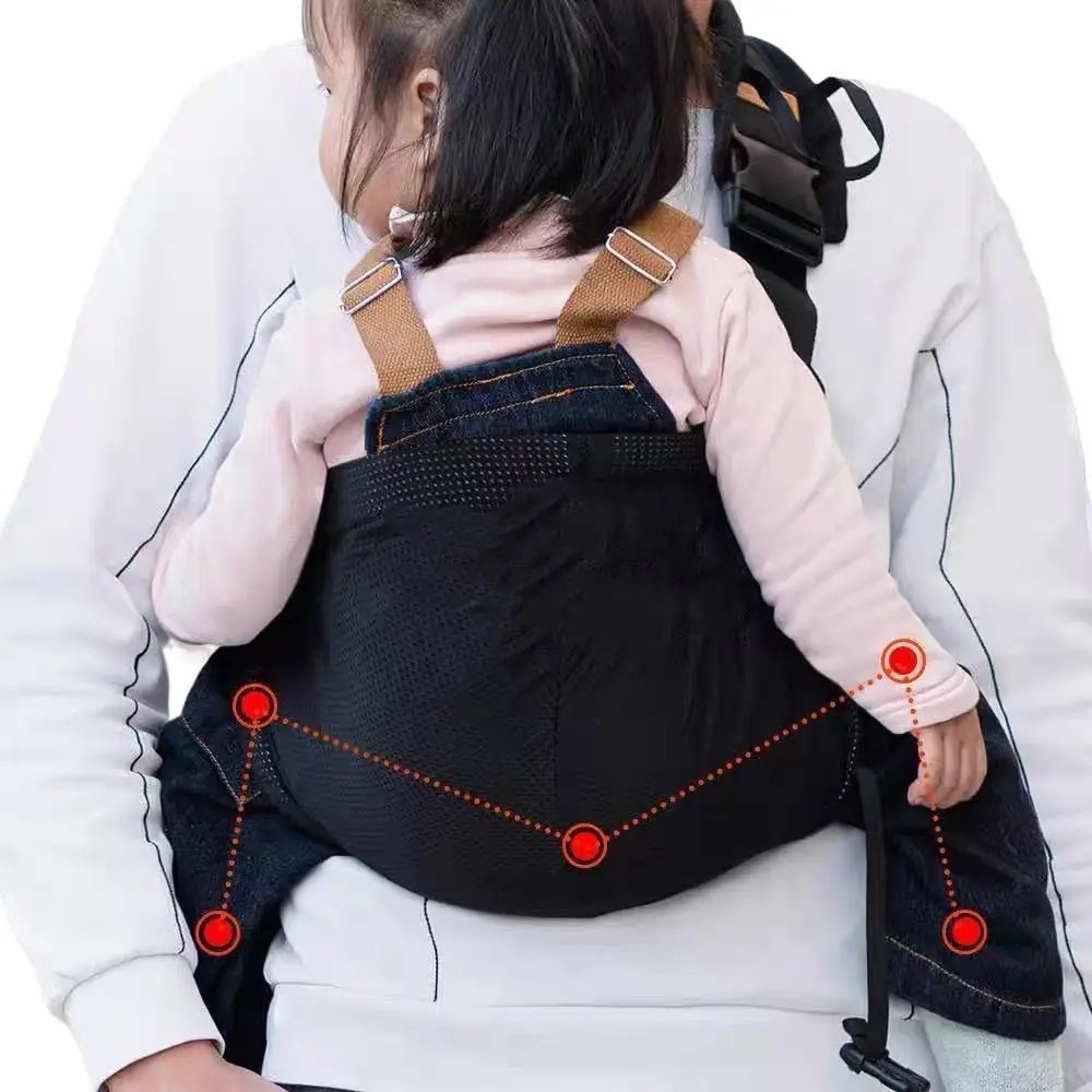 

Solid Color Baby Wrap Carrier Newborn Front Holding Infant Kangaroo Bag Newborn Sling Wrap Horizontal Holding Type Adjustable