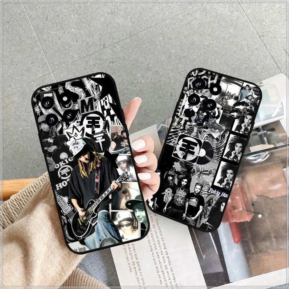 Tom Bill Kaulitz Tokio Hotel Phone Case For Xiaomi POCO F5 F4 F3 F2 F1 X5 X4 X3 X2 M5 M4 M3 M2 GT PRO NFC 4G 5G Shockproof Cover