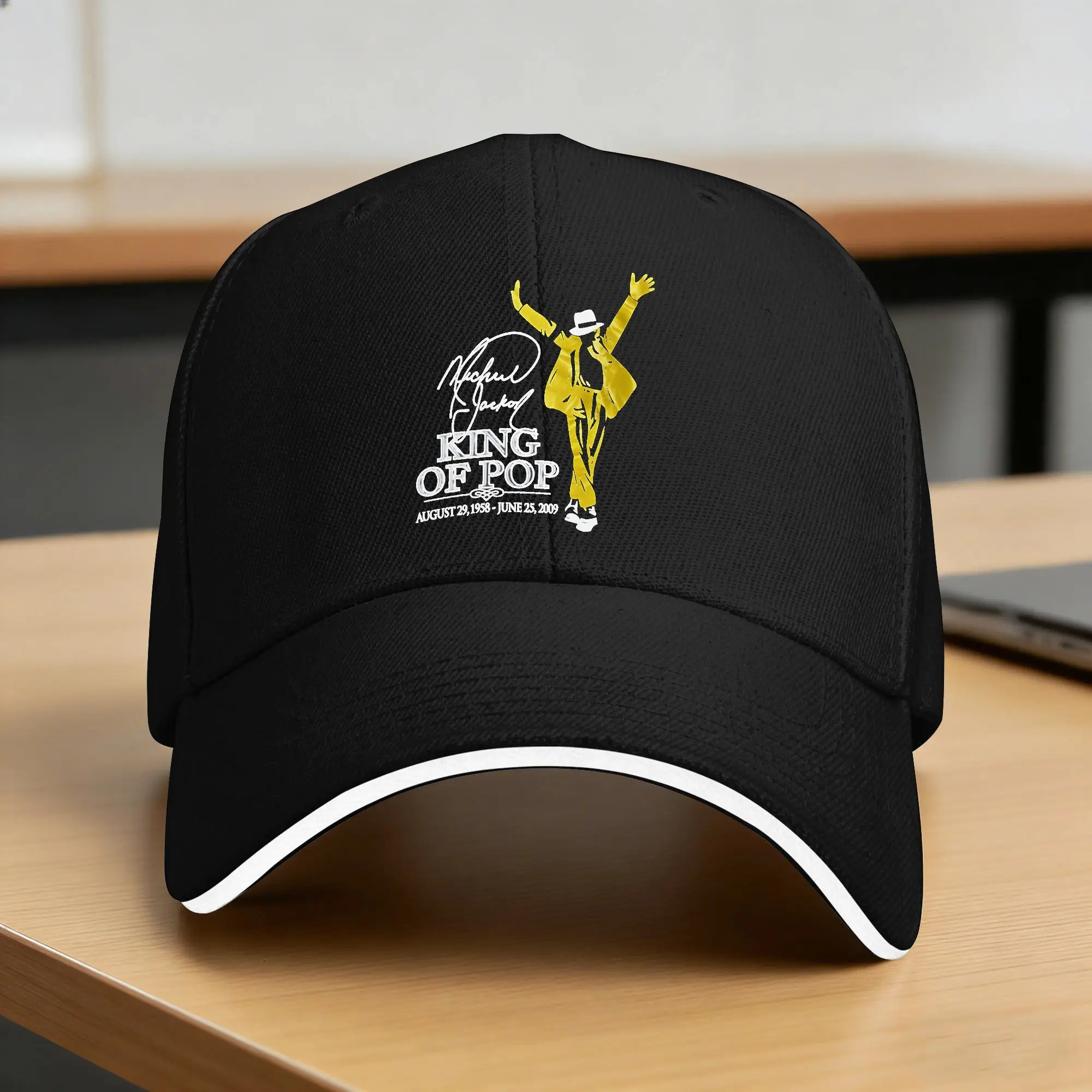 Summer Casual Baseball Cap The King of Pop Michaels Jacksons Hunting Camping Trucker Hat Female Male Adjustable Cool Snapback