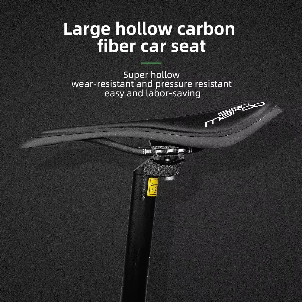 Carbon Selle Fahrradsattel SLR Tekno-Flow Leichtgewicht Vollcarbon-Sattel für Herren und Damen Rennrad MTB Mountainbike Sattel Sitz – Detail 3