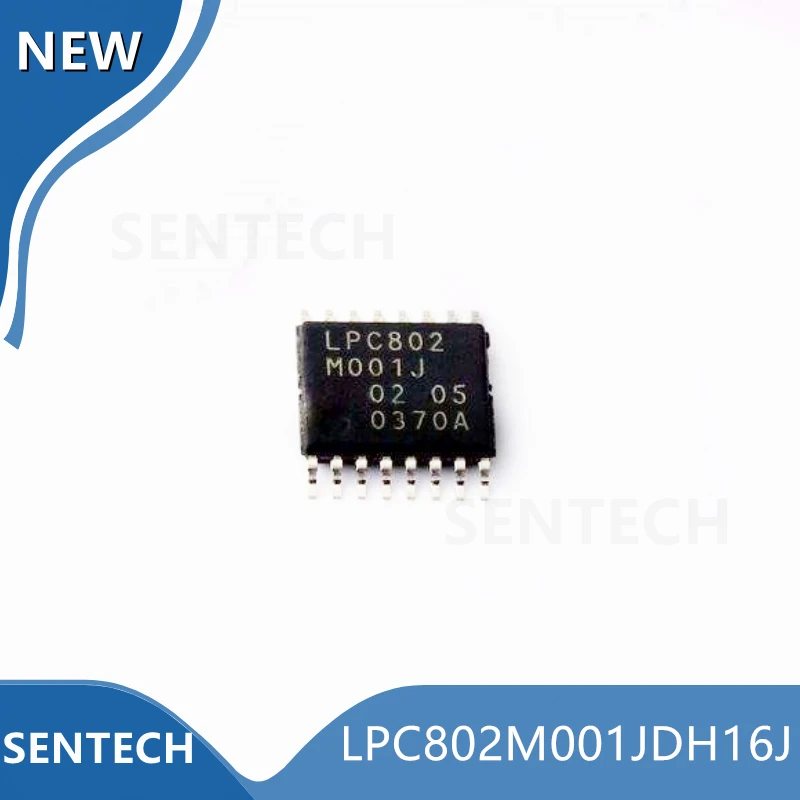 10PCS/LOT 100% New Original LPC802M001JDH16J TSSOP-16 Low-Cost Microcontrollers (MCUs) based on Arm® Cortex®-M0+ Core