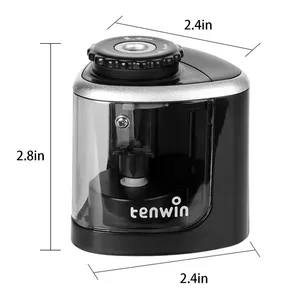 Tenwin-University Hole Electric Bleistiftstift, 1 Teil, geeignet für 6-8 mm Stifte, Fast-Poming School/Office (einschließlich Batterie) 8 Hauptverkaufstabellenplaner - №7