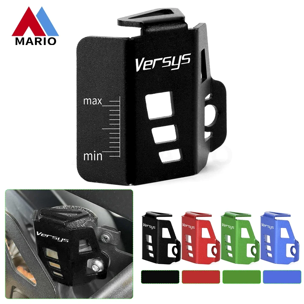 

Rear Brake Fluid Reservoir Guard Cover Oil Cap Protection Motorcycle Accessories Parts For Kawasaki Versys 300 X300 Versys300X