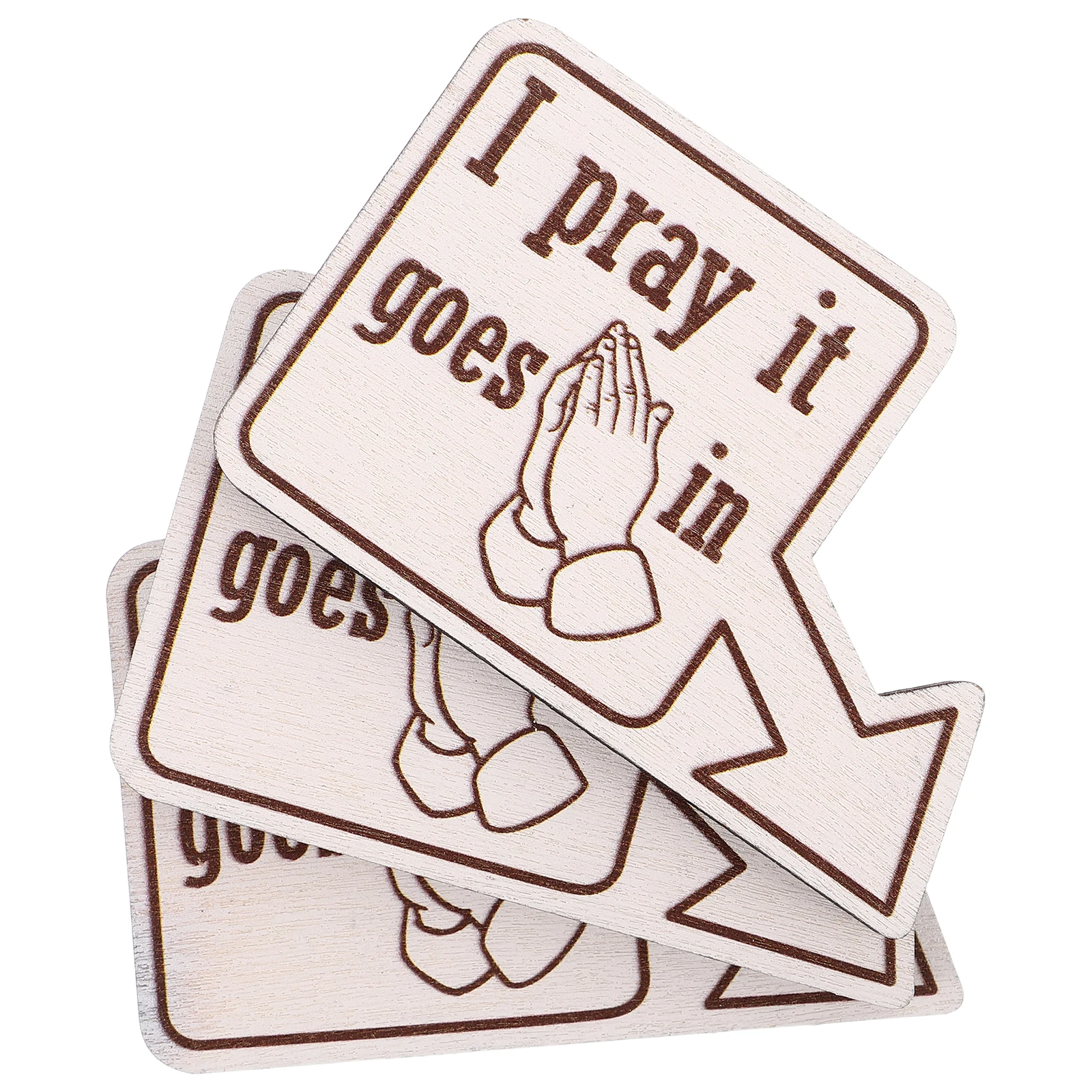 

3 Pcs Decor Billiard Ball Pocket Marker Number Wood Accessories for Pool Players