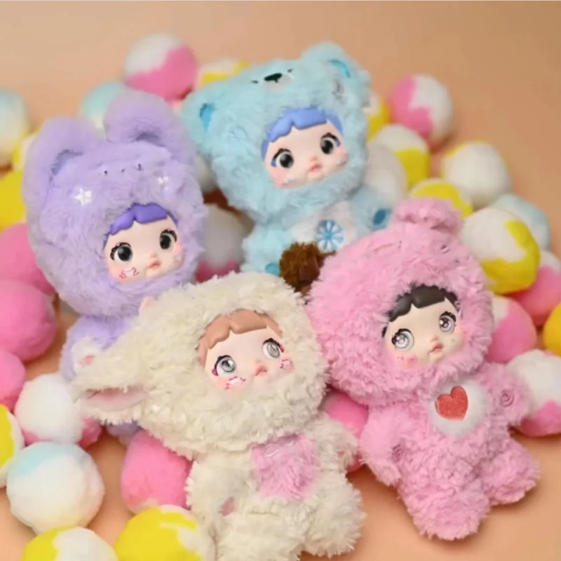 

Аниме Kawaii глухая коробка Nommi Love Never Ends Series, плюшевое искусственное украшение, женский подарок для детей