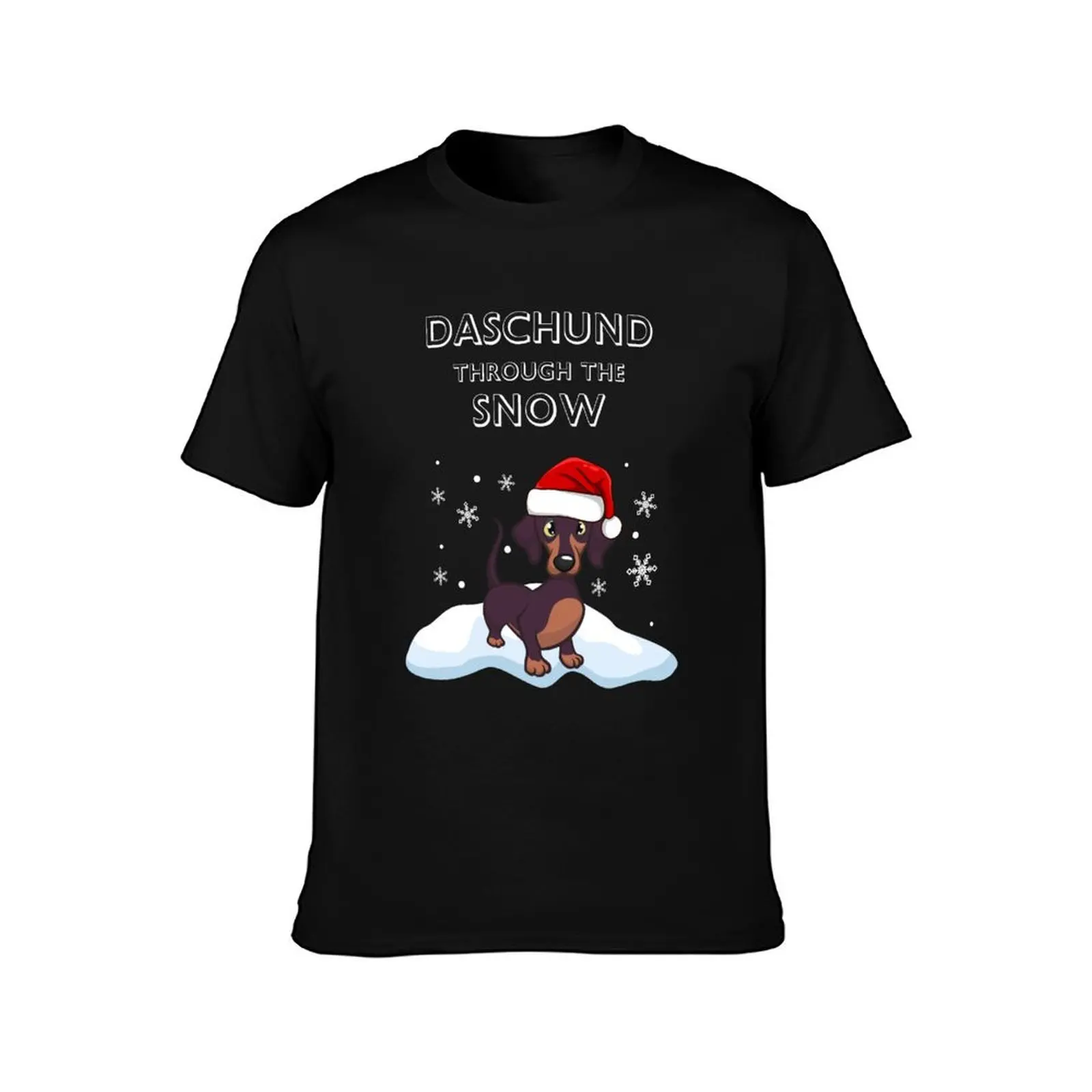 Daschund through the Snow T-Shirt Cool Dry Performance T-Shirt