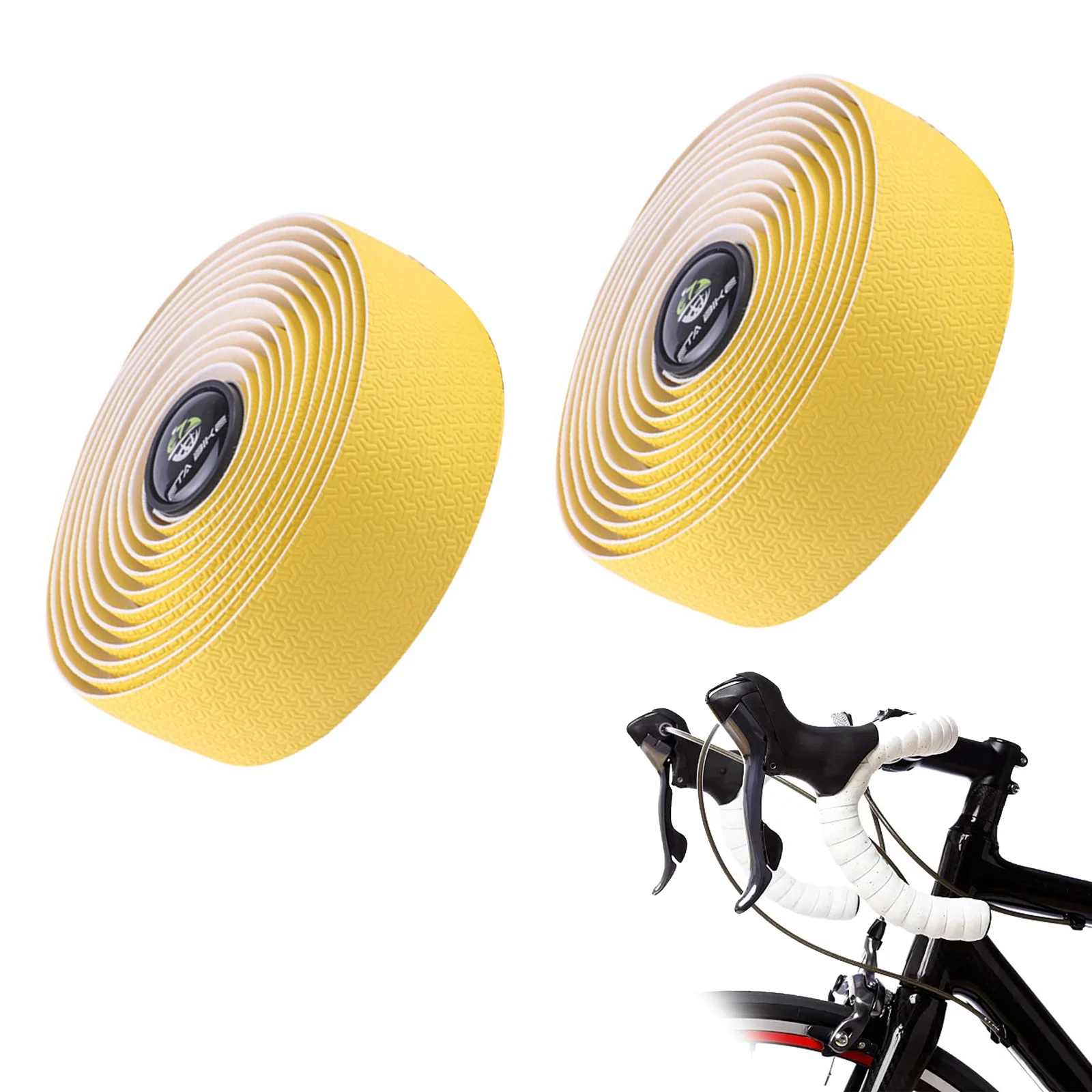 Next level Riding Experience with this Road Bike Handlebar Tape Made of EVA / PU Material for Better Durability and Grip