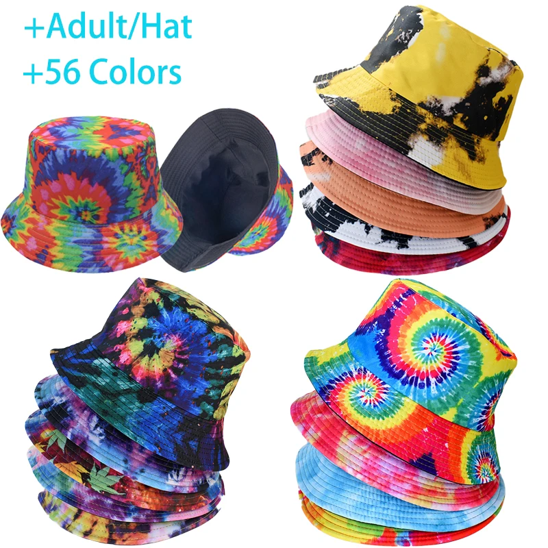 New Cotton Street Graffiti  Men's Bucket Hat Double-Sided Hip Hop   Outdoor Women Caps Beach Sun Protect Fishing Unisex Bonnet