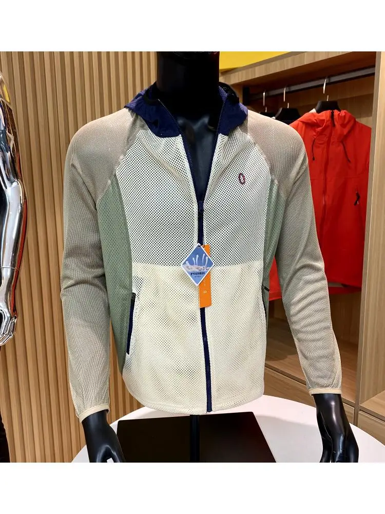 

Bi Qiang Hong Kong Cabinet 99 Tech Me Breathable Splice Outdoor Spring Summer Couple Skin Clothes Jaets Faion Urban Y...