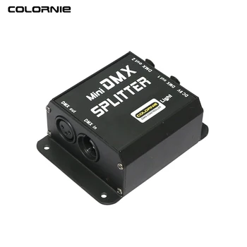 HEIßER Verkauf 8 Kanal DMX Splitter Bühne Lichter DMX512 Signal Verstärker Splitter 8 weg DMX Distributor