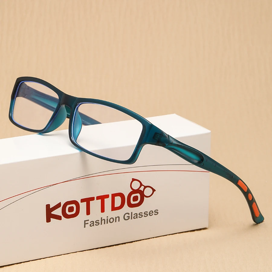 New Reading Glasses Women Anti Blue Light Sports Eyeglasses Fashion Man Small Frame Presbyopia Hyperopia Eyewear+1.0+2.0+3.0+4.0 image 2