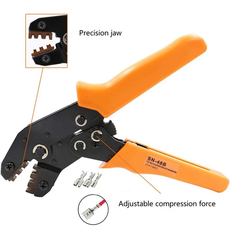 GOOD-SN-48B 압착 펜치 노동 절약형 래칫 압착 펜치 고정밀 조 라인 수공구 사용하기 쉬운 재사용 가능