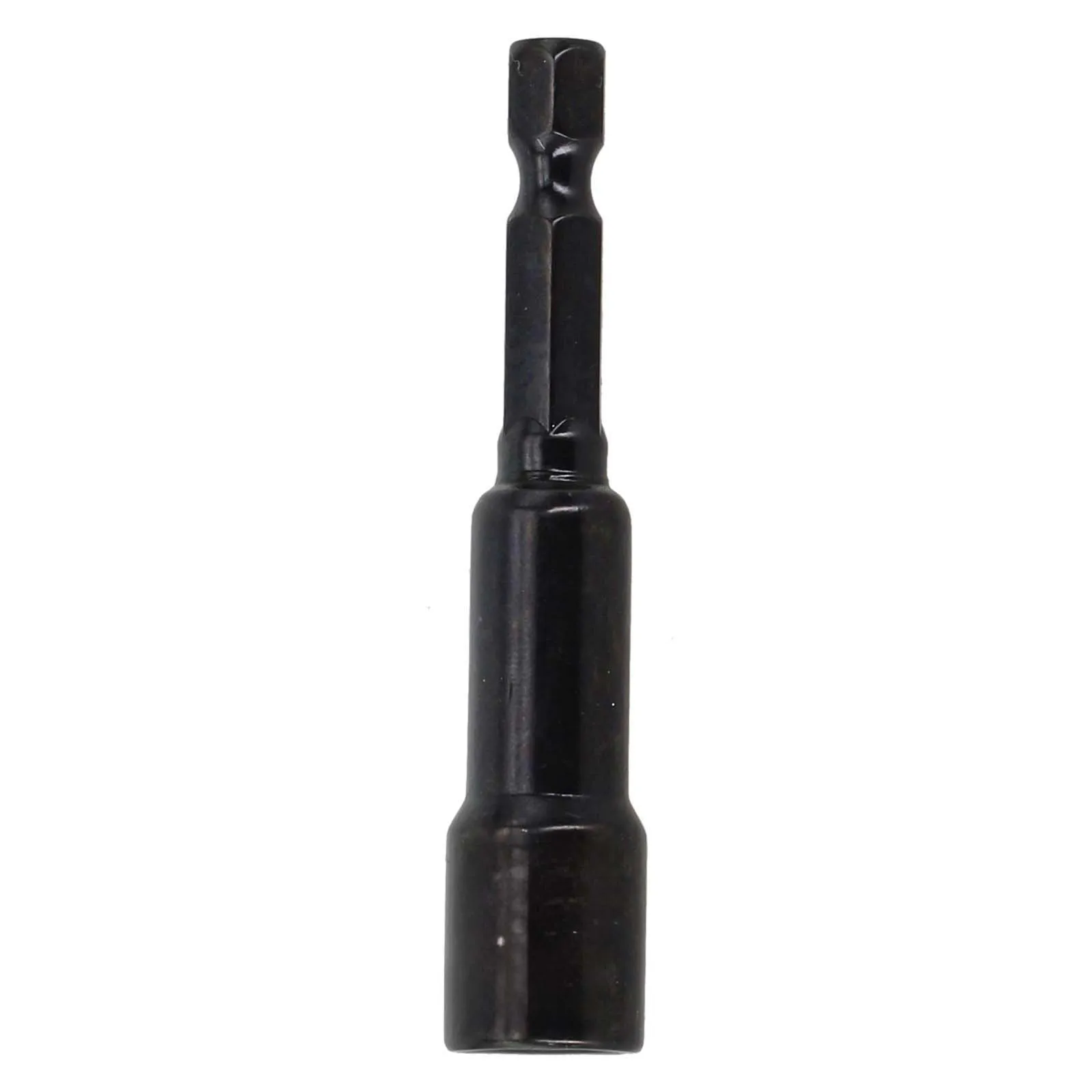 Porca magnética Chave De Fenda Bit Hex Shank Adaptador, Chave Soquete, Oficina Ferramentas Manuais, 48mm, 60mm, 1Pc