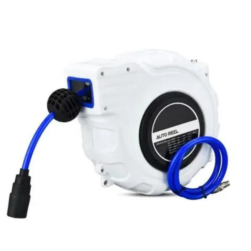 

Auto-Retractable Hose Reel Pu Gauzing 20 M Auto Repair Bobbin Winder Electronic Drum Water Drum Foam Drum Pipe Retainer