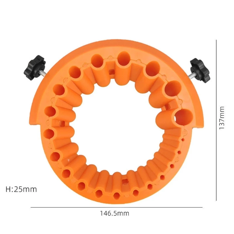 Guide poinçonnage du bit perceuse Guide d'aiguisement outil Bit perceuse Fixage .y5ga