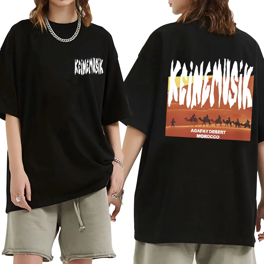 

Keinemusik X Pacha T-shirt Summer Men Women Fashion Hip Hop Retro Streetwear Male Casual High Quality Soft Cotton T Shirts Tops