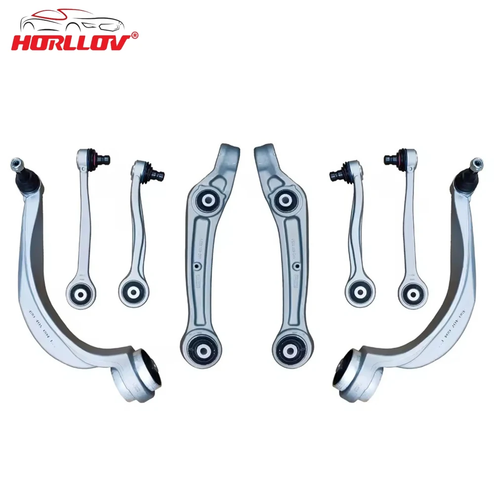 

8 шт. автозапчасти, нижний левый и правый комплект прямого рычага управления для Audi A8 S8 D4 4H0407693D 4H0407694D 4H0407693G 4H0407694G