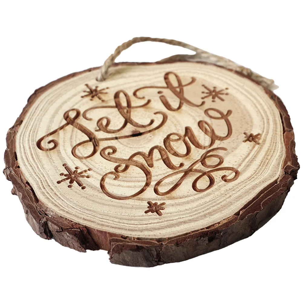 

Xmas Tree Wooden Ornament Delicate Design Christmas Decoration Pendant Happy Atmosphere Party Photo Prop Gift Xmas Tree Ornament