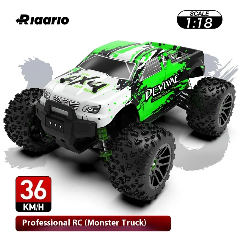 

Riaarlo 1:18 Rc Remote Control Car Children'S Toy Gift 2.4g Four-Wheel Drive Adult High-Speed Off-Road Climbing Drift Racing Car