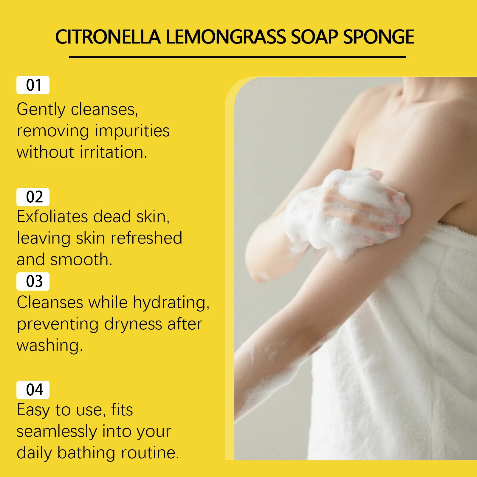 

OCEAURA Лимонное мыло для ухода за телом, глубоко увлажняющее, очищающее поры, осветляющее кожу, удаляет грязь, снимает сухость, семейное питательное мыло для тела