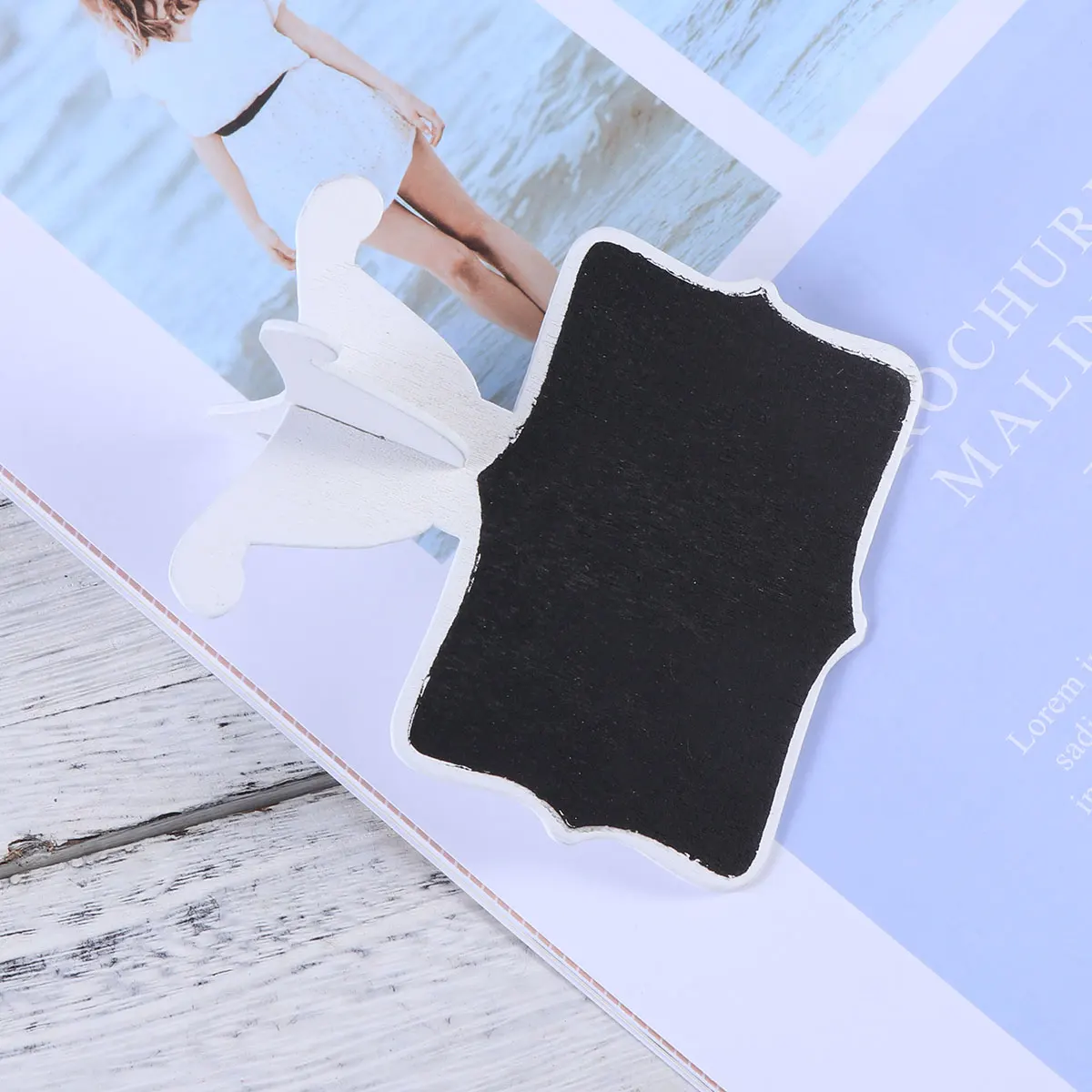 

20pcs Mini Blackboard Chalkboards Stand Wedding Place Card Table Numbers Greetings Signs Christmas Parties Menu Boards