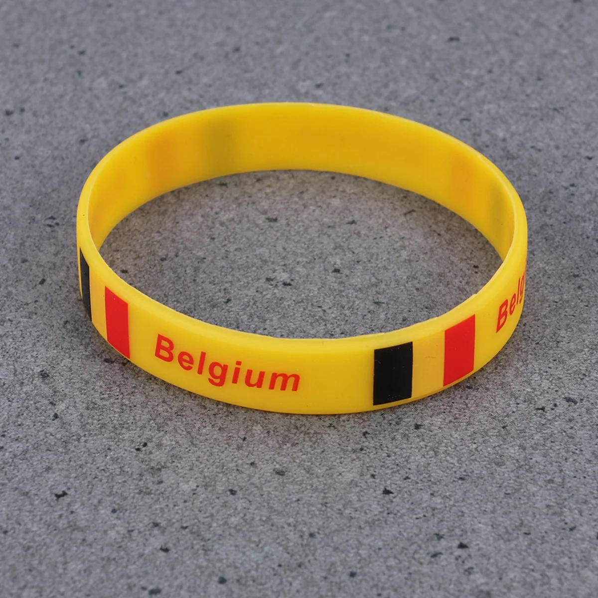 

5pcs Silicone Wristband Country Flag Printed For Sports Fans Universal Fit Game Outdoor Activities National Flag Bracelet