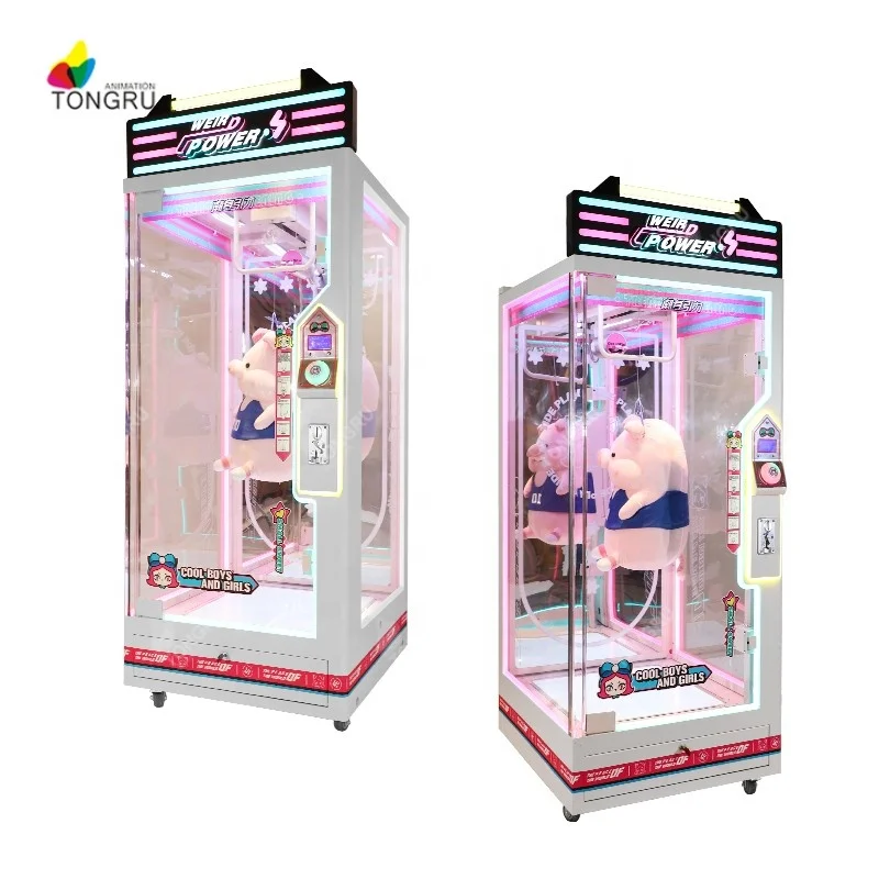 Prize cut to win arcade game machine Japanese Pink Date Single Cutting Scissors Pink Big Toys Plush Crane Machine