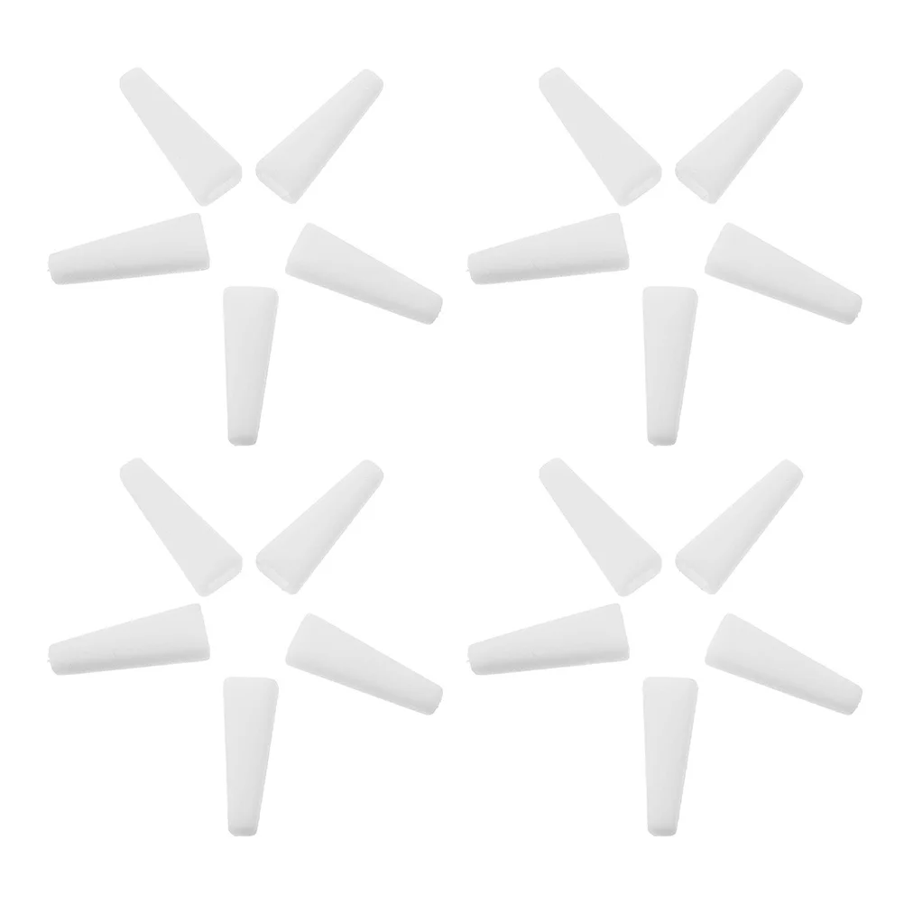 100개 유연한 투명 칼끝 커버 보호 슬리브 칼 가드 주방 식기날 보호 보관 용품