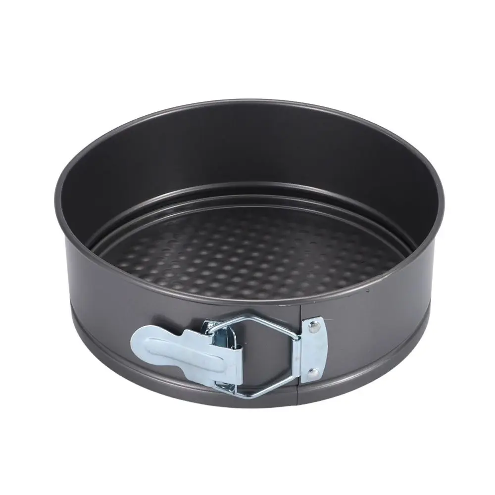1Pcs Carbon Steel Baking Mould Leakproof with Removable Bottom Cake Baking Pan 12/16/20/24/28cm Non Stick Cake Mould