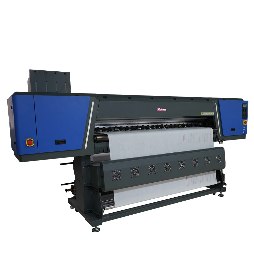 8 رؤساء I3200 النافثة للحبر الراسمة الصناعية الرقمية النسيج التسامي آلة طباعة النسيج لملابس رياضية تي شيرت