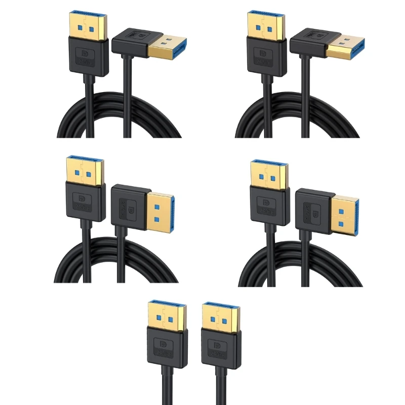 สายเคเบิล DisplayPort DP1.4 แบบซิลิโคนแบบยืดหยุ่นที่มีความละเอียดสูง 8K60Hz และ 4K/144Hz รองรับความยาวต่างๆ