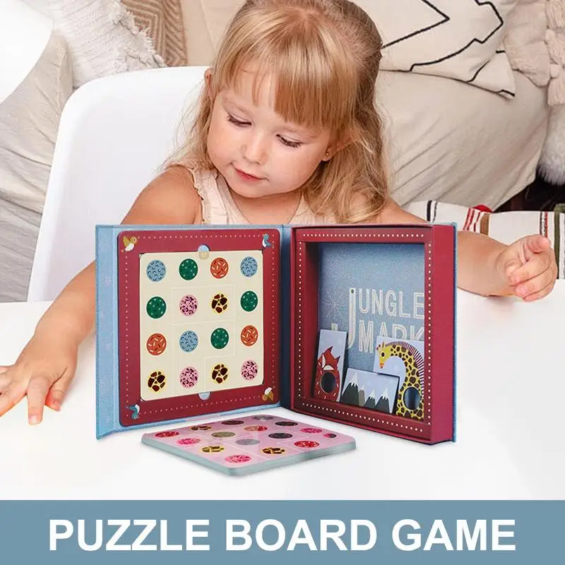 Matching Game voor kinderen Kleursorteerspel Brain Teaser Kleuraanpassing Leren puzzelbord Brain Teaser Puzzelspel Grappig