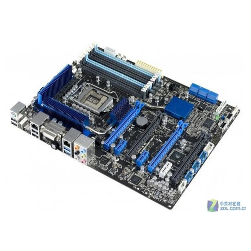 For Intel X58 P6T7 WS SuperComputer motherboard Used original LGA 1366 LGA1366 DDR4 24GB USB2.0 SATA2 Desktop Mainboard