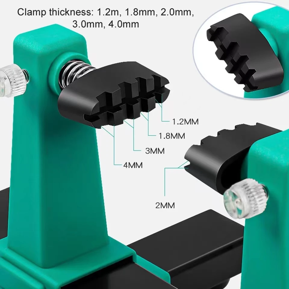 ALLSOME 0-200mm Adjustable PCB Holder 360 ° Rotation Printed Circuit Board Jig Soldering Assembly Stand Clamp Repair Tools