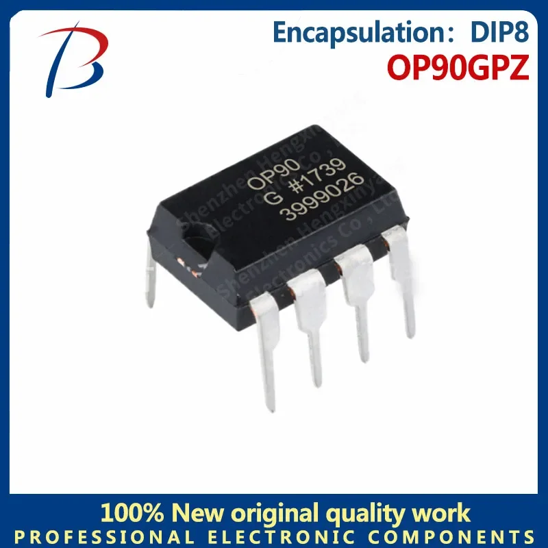 10PCS-BHT OP90GPZ silk screen OP90 in-line DIP8 precision operational amplifier chip