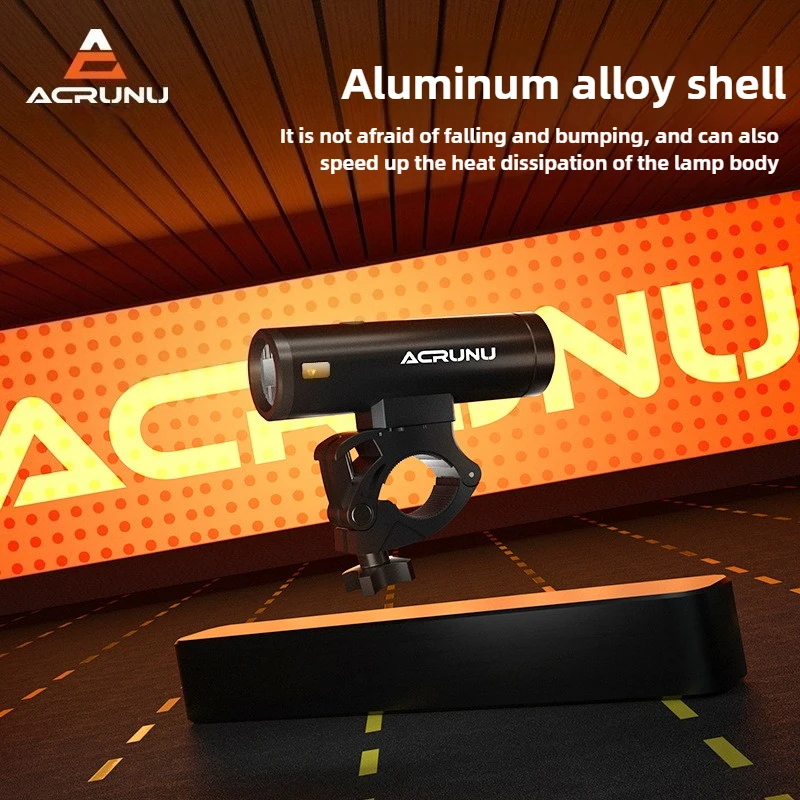 

ACRUNU Bicycle Aluminum Alloy High-brightness Headlights Mountain Bike Road Bike Night Riding Lights Cycling Light Flashlight