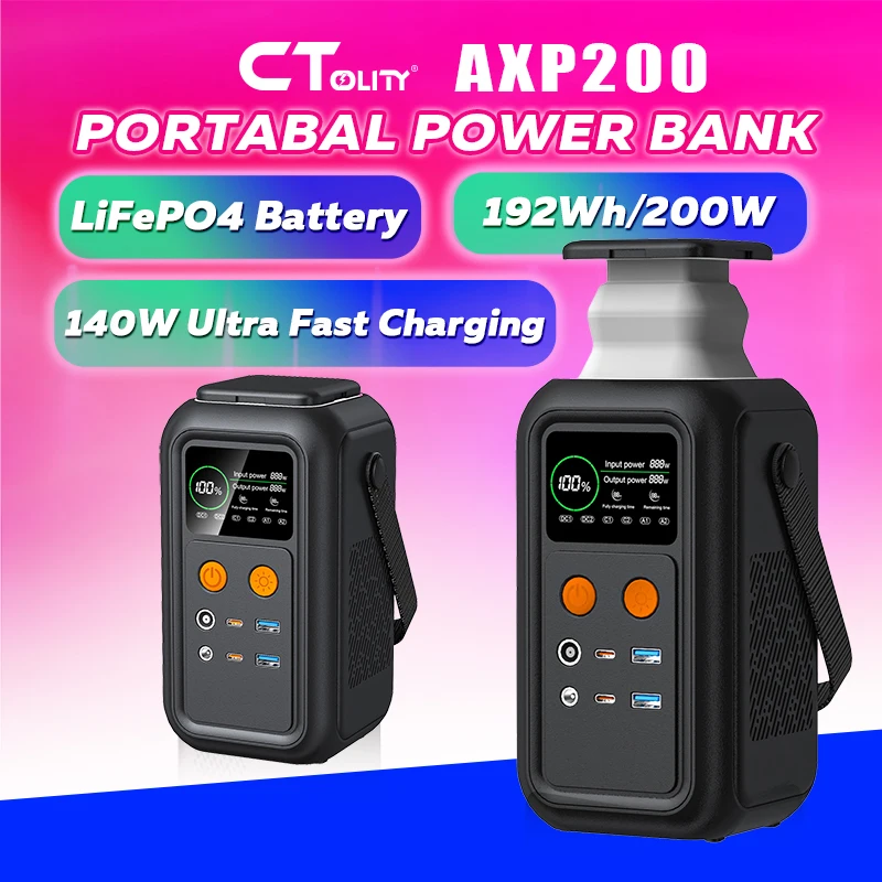 Cargador AXP200 Portátil 200W